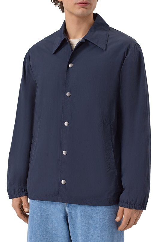 Куртка-рубашка Dries Van Noten 020575/3313 Синий  020575/3313 Фото 3