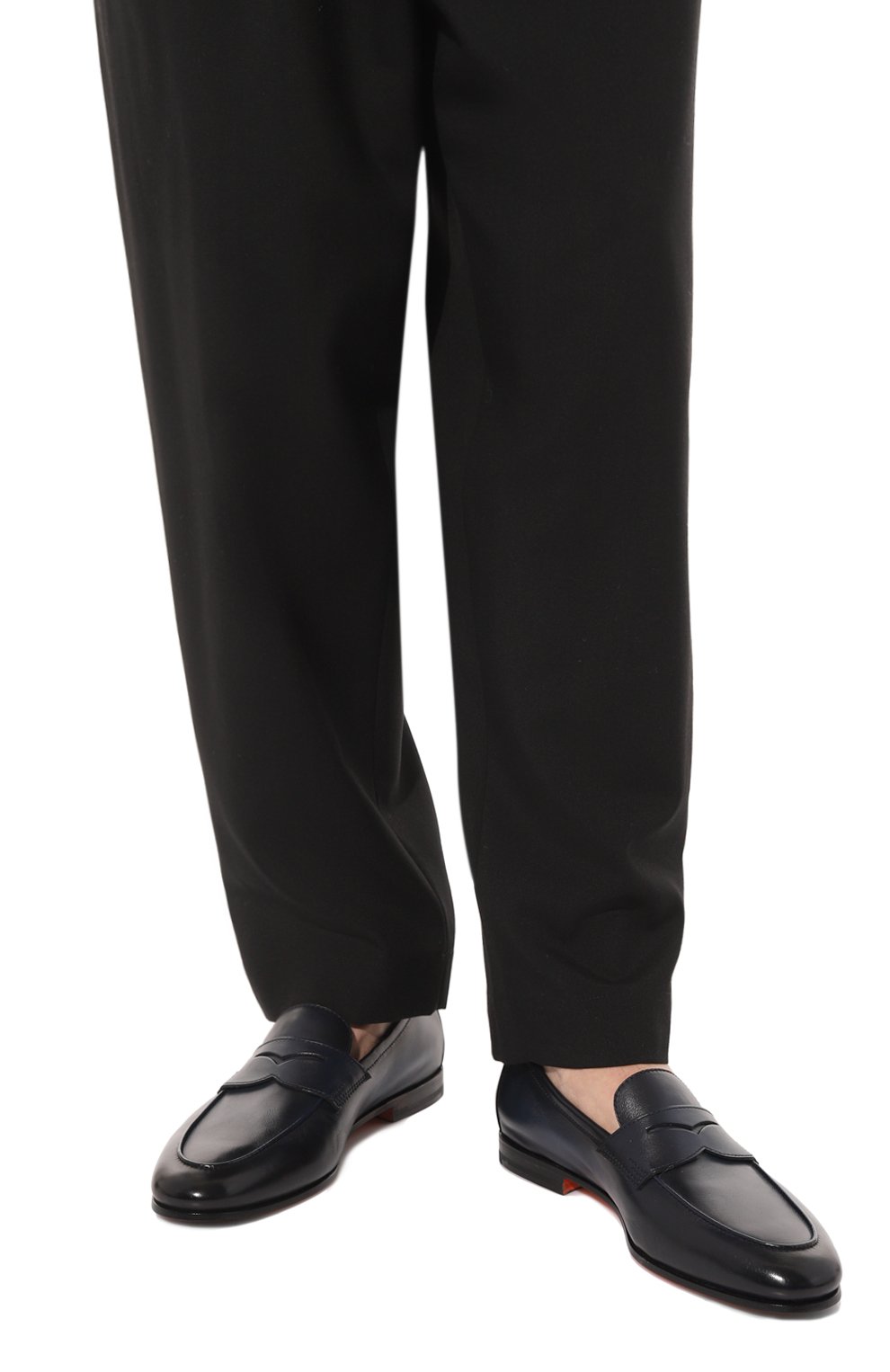 Кожаные пенни-лоферы carlos SANTONI, арт. MCNG18837SA4SSG8U60, фото 3