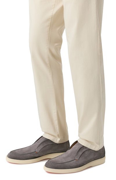 Замшевые ботинки detroit SANTONI, арт. MGDG17823TICBGEX, фото 3