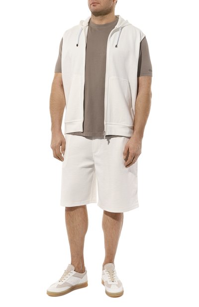 Мужские хлопковые шорты BRUNELLO CUCINELLI, арт. M0T353242G