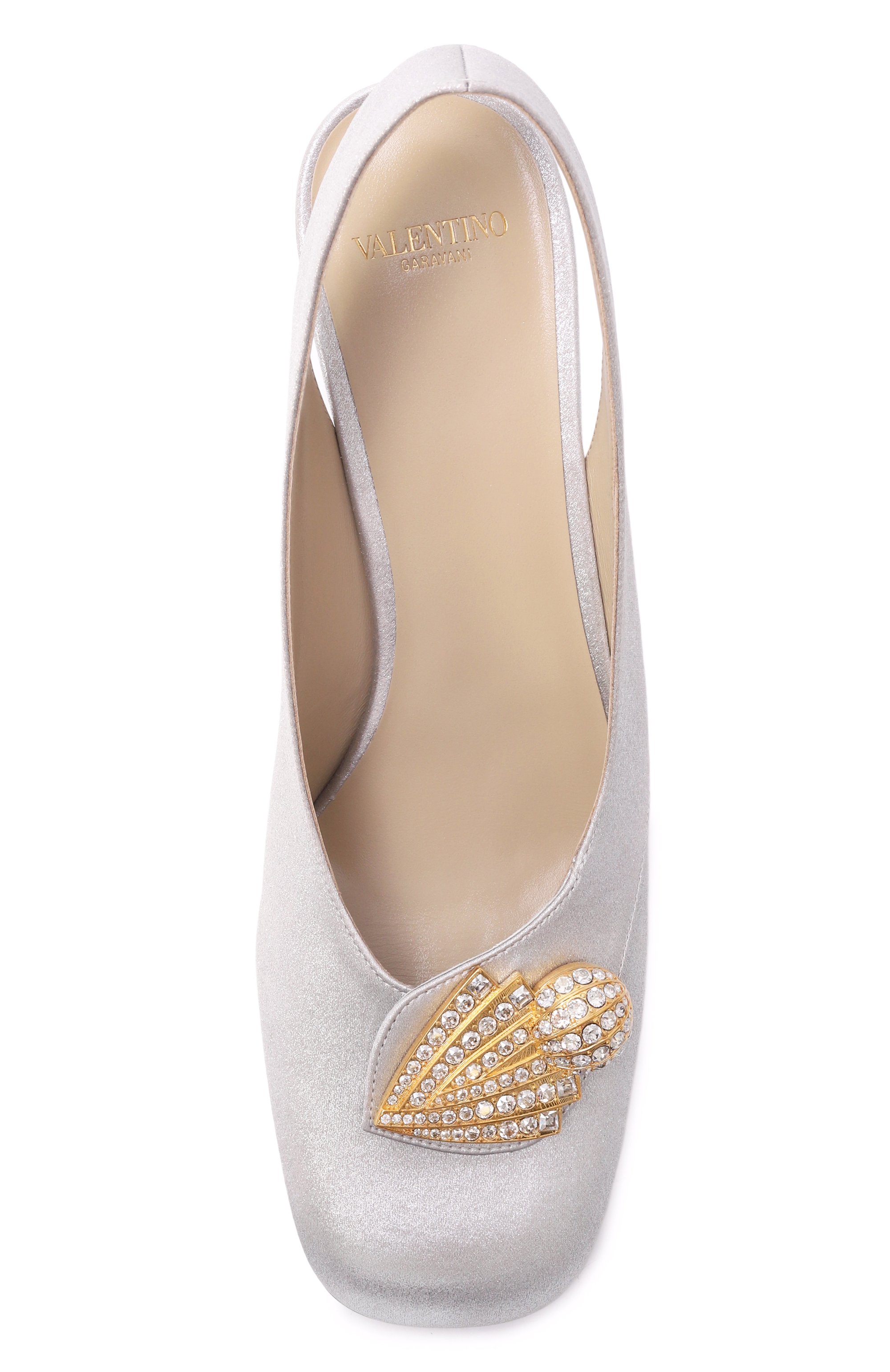 Текстильные туфли adamantine 60 VALENTINO, арт. 7W2S0MJ8/PHI, фото 6