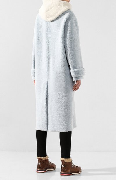 Дубленка с капюшоном INES&MARECHAL, арт. D0UBLL0N, фото 4