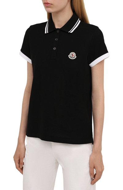Хлопковое поло MONCLER, арт. G2-093-8A000-02-84720, фото 3