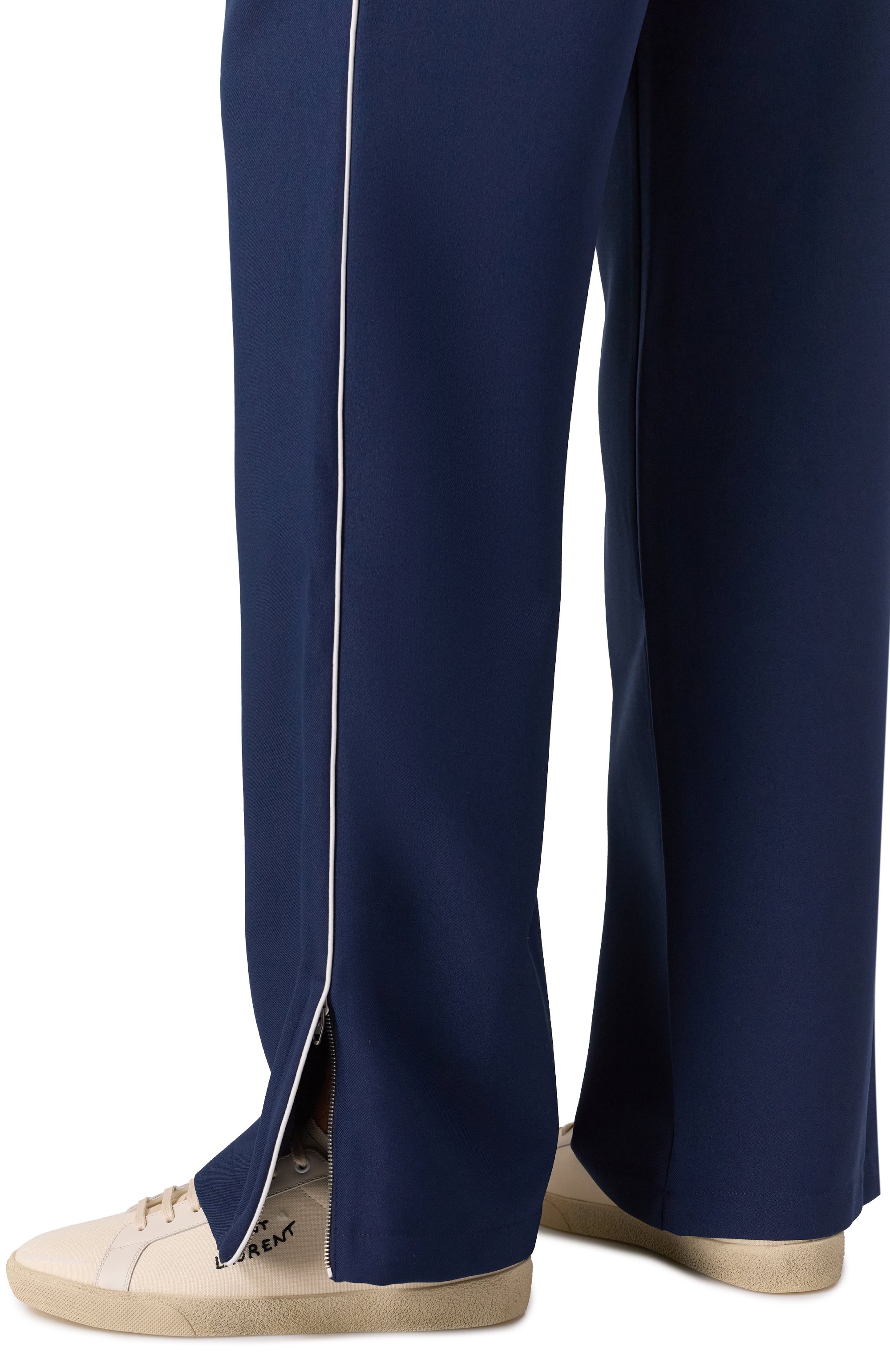 Текстильные кеды court classic SAINT LAURENT, арт. 611106/GUP10, фото 3