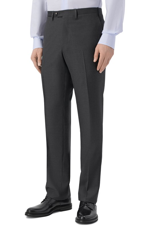 Шерстяные брюки Kiton UPNFCK0626G Серый  UPNFCK0626G Фото 3