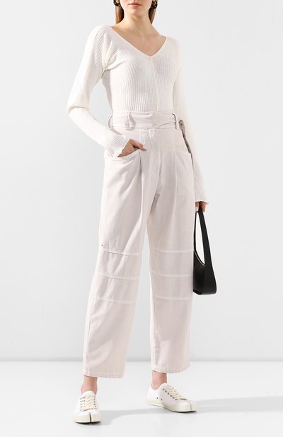 Льняной пуловер LOW CLASSIC, арт. L0W20SS_KN08WH, фото 2