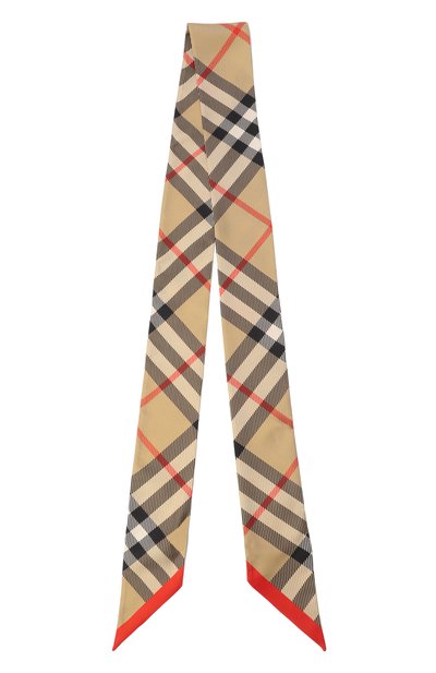 Шелковый шарф-твилли BURBERRY, арт. 8088136, фото 4