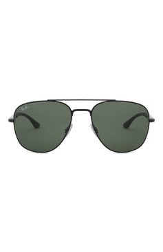 Мужские солнцезащитные очки RAY-BAN черного цвета, арт. 3683-002/31 | Фото 3 (Кросс-КТ: С/з-мужское; Региональные ограничения белый список (Axapta Mercury): Не проставлено; Нос: Не проставлено; Тип очков: С/з; Очки форма: Авиаторы; Оптика Гендер: оптика-мужское)