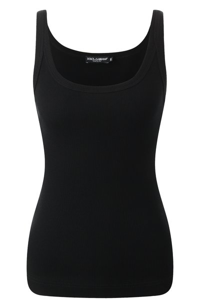 Женская хлопковая майка DOLCE & GABBANA, арт. F8U09T/FU7AV