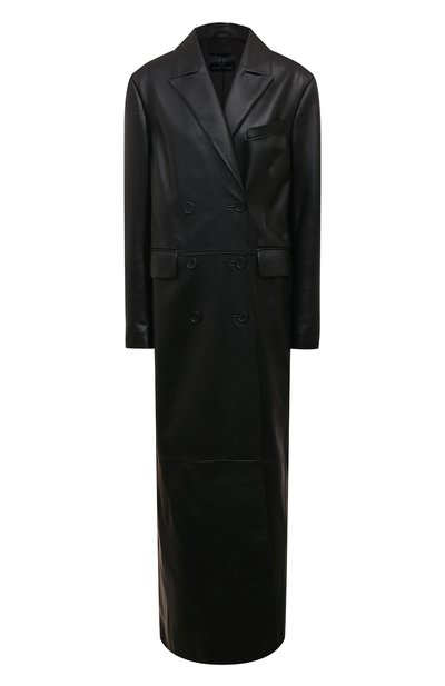 Женский кожаный плащ MASLOV, арт. BF01