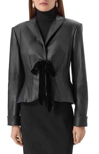 Кожаный жакет YANINA, арт. Т-2987, фото 3