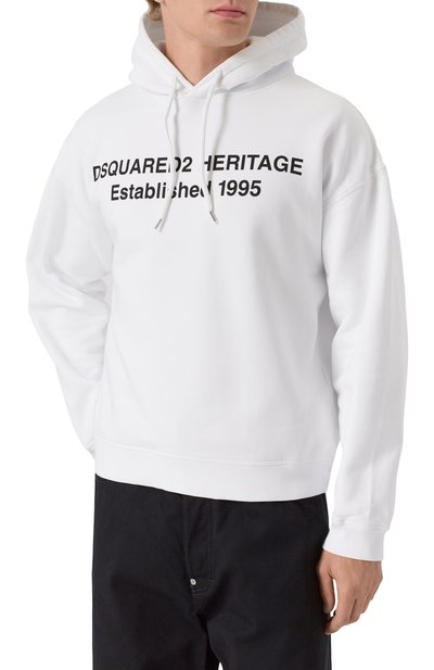 Хлопковое худи DSQUARED2, арт. S74GU0897/S25516, фото 3