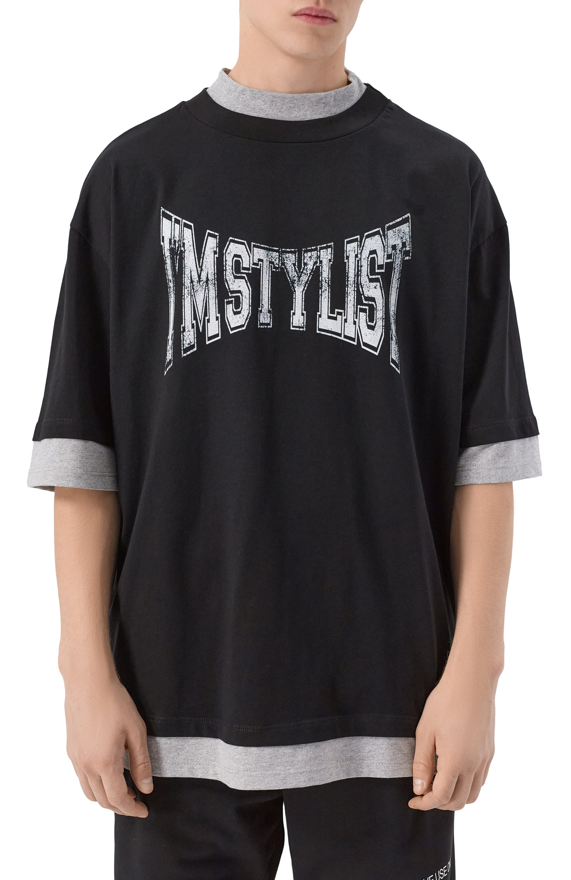 Хлопковая футболка DIEGO VENTURINO, арт. DVTS0-DBL-TSTY, фото 3