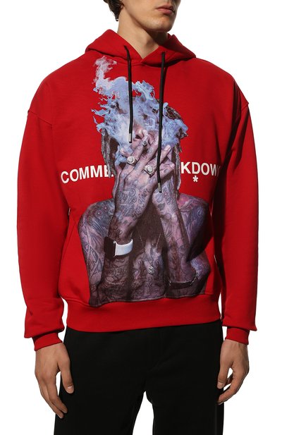 Хлопковое худи COMME DES FUCKDOWN, арт. CDFU1836, фото 3
