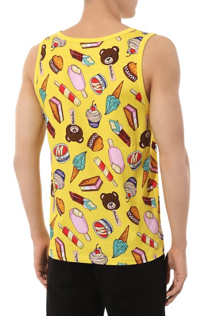 Хлопковая майка MOSCHINO, арт. A8901/9413, фото 4