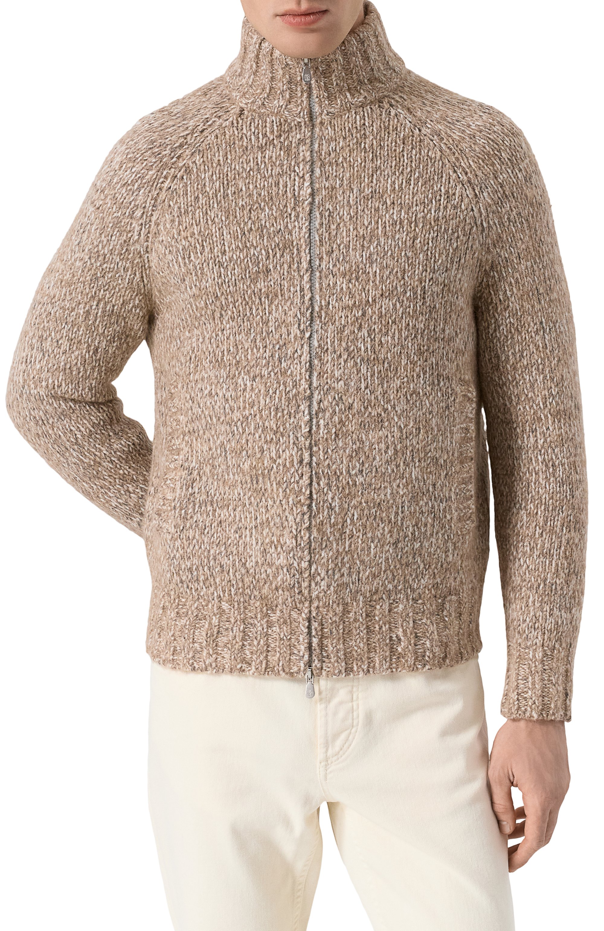 Кардиган из шерсти и хлопка BRUNELLO CUCINELLI, арт. MSS300716, фото 3