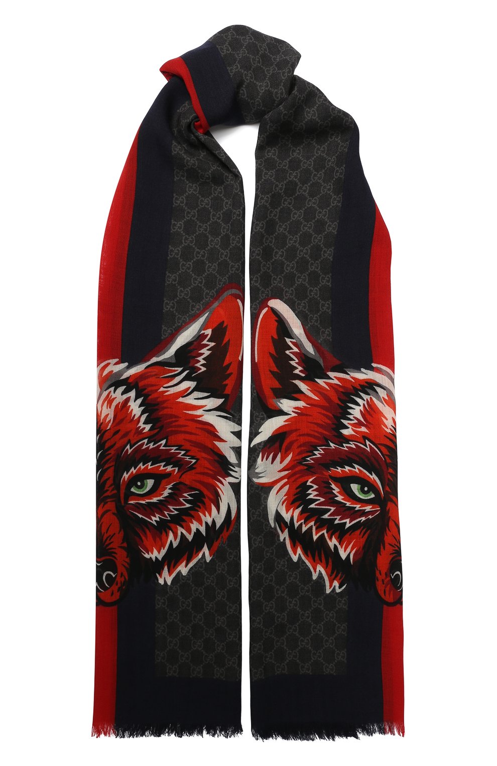 Шерстяной шарф GUCCI, арт. 547215/4G200, фото 1