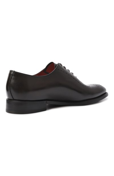 Кожаные оксфорды BARRETT темно-коричневого цвета по цене 85250 руб., арт. 242U003.1/BETIS CREAM, фото 5 Кожаные оксфорды BARRETT, арт. 242U003.1/BETIS CREAM, фото 5