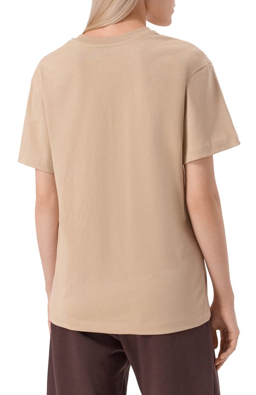 Хлопковая футболка Comme des Fuckdown CFABW01356 Бежевый  CFABW01356 Фото 4