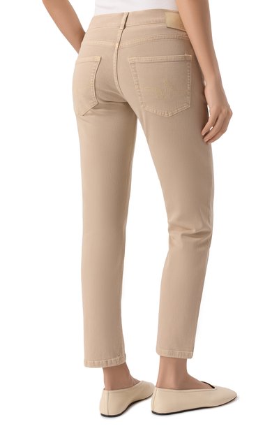 Джинсы ex-boyfriend AG ADRIANO GOLDSCHMIED бежевого цвета по цене 29900 руб., арт. W0007-059, фото 4 Джинсы ex-boyfriend AG ADRIANO GOLDSCHMIED, арт. W0007-059, фото 4