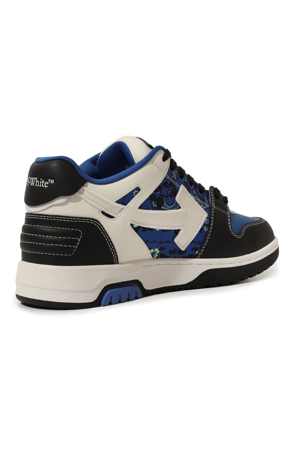 Кожаные кеды out off office OFF-WHITE, арт. 0MIA189S24LEA015, фото 5