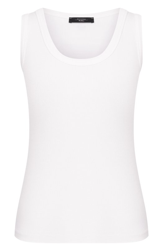 Хлопковая майка Weekend Max Mara WKDMULTIC Белый WKDMULTIC