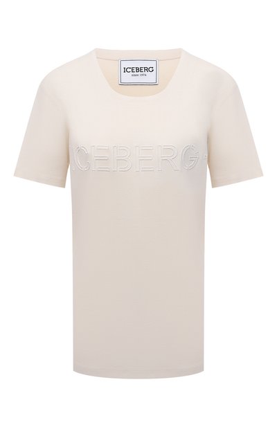Женская хлопковая футболка ICEBERG, арт. 21I I2P0/F091/6307