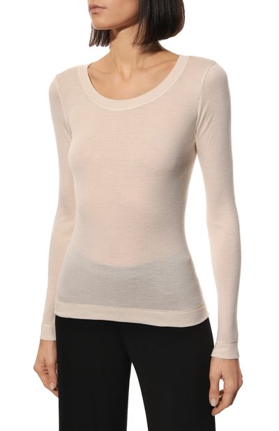 Лонгслив из шелка и кашемира HANRO, арт. 071655., фото 3