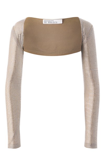 Женский болеро с отделкой стразами GIUSEPPE DI MORABITO, арт. 03PFT0295FC 03212