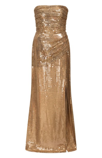 Женское платье с отделкой пайетками ELIE SAAB, арт. D1209NS26/PA013