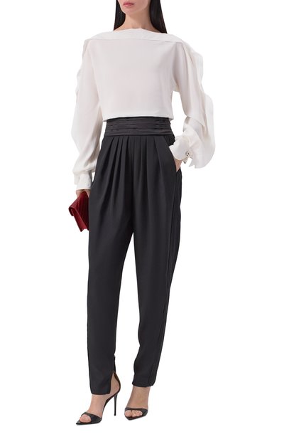 Шерстяные брюки LANVIN, арт. RW-TR0125-5857-P26, фото 2