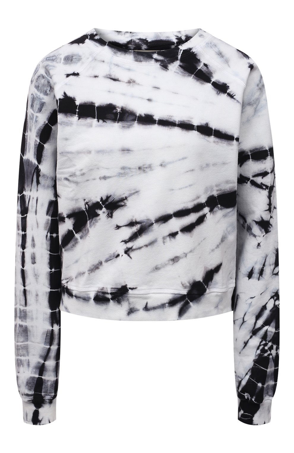 Хлопковый свитшот ELECTRIC AND ROSE черно-белого цвета по цене 18200 руб., арт. LFCV08-AMBIENT, фото 1 Хлопковый свитшот ELECTRIC AND ROSE, арт. LFCV08-AMBIENT, фото 1