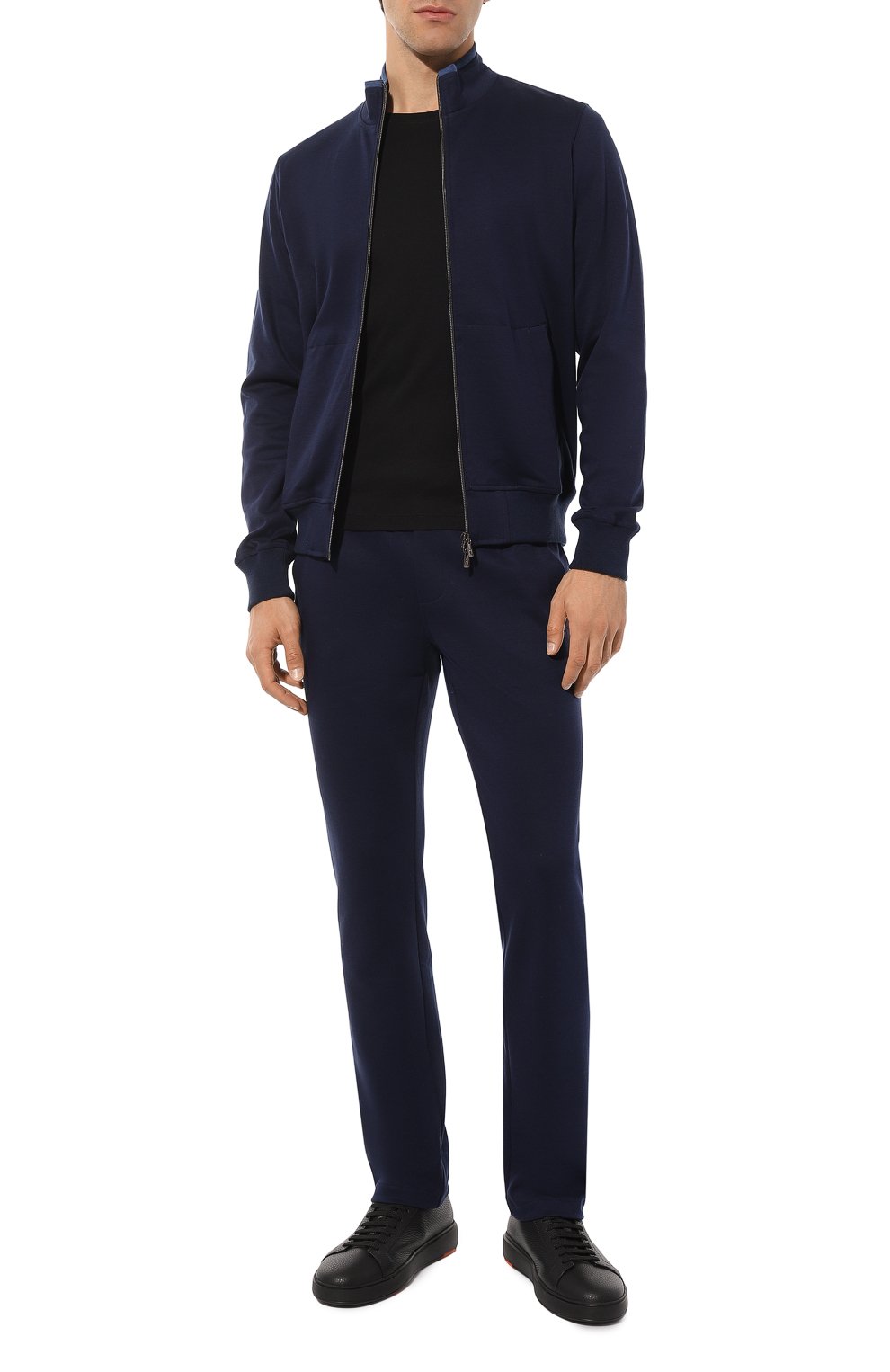 Хлопковая толстовка CAPOBIANCO, арт. MZIP.TS00., фото 2