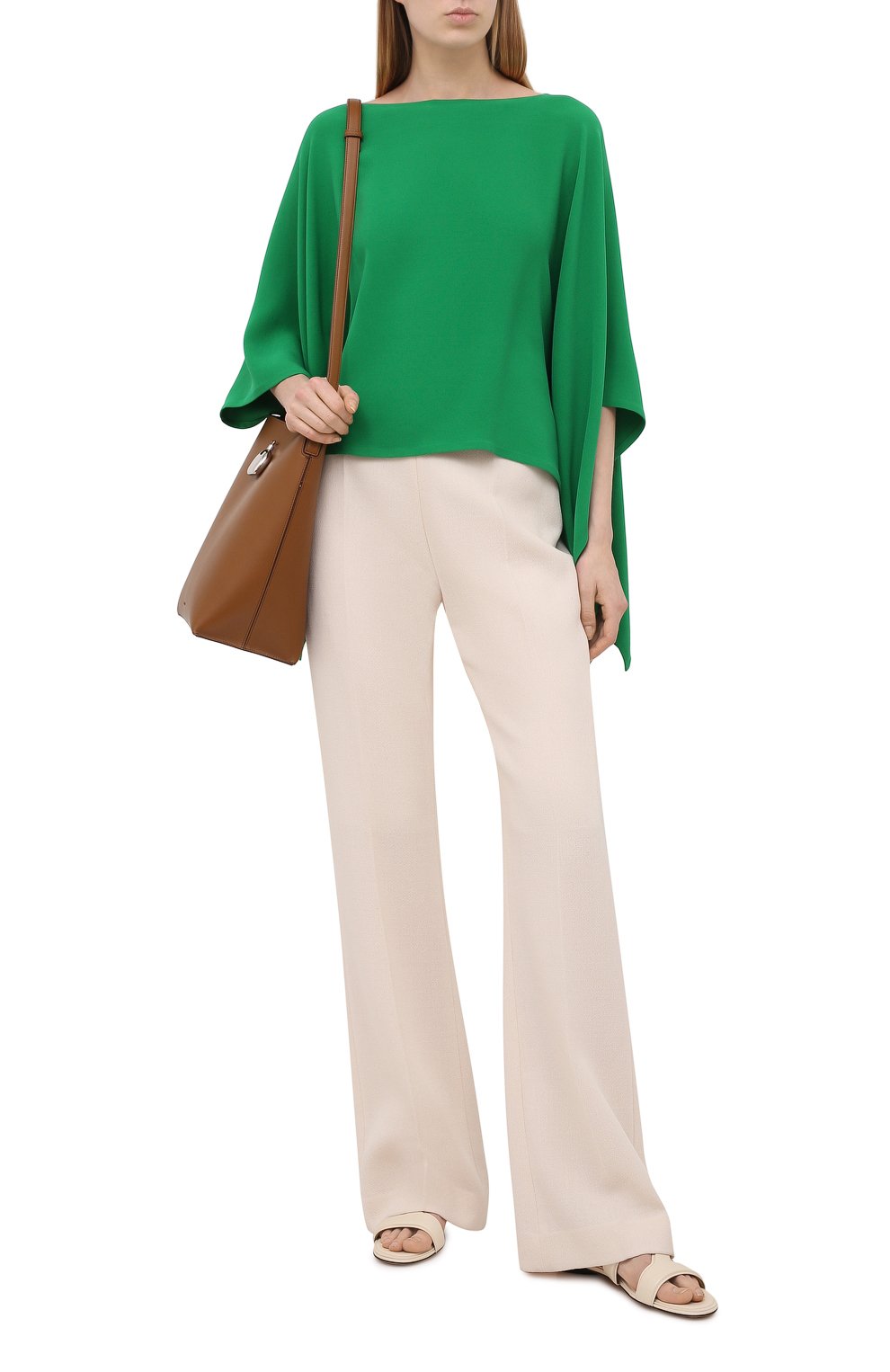 Шелковая блузка VALENTINO, арт. VB3AE5L01MM, фото 2