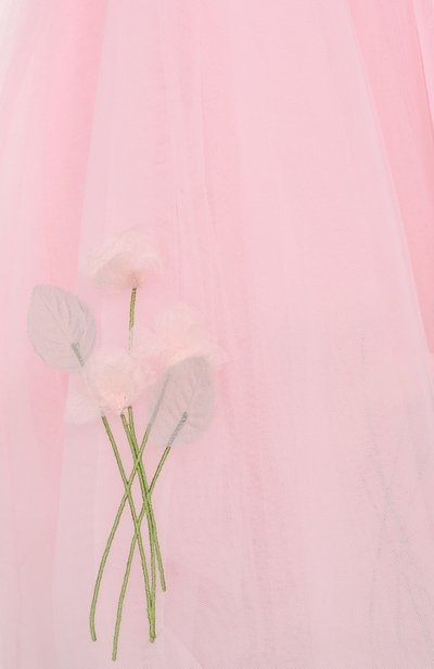 Платье MONNALISA розового цвета по цене 30900 руб., арт. 73G904, фото 3 Платье MONNALISA, арт. 73G904, фото 3