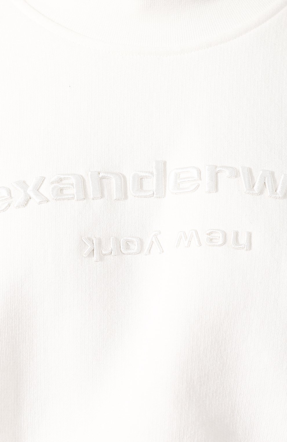 Хлопковый свитшот ALEXANDER WANG, арт. 1CC1201335, фото 5