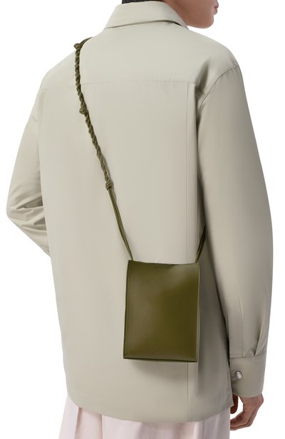 Сумка tangle small JIL SANDER хаки цвета по цене 94600 руб., арт. J25WG0003/P5995, фото 2 Сумка tangle small JIL SANDER, арт. J25WG0003/P5995, фото 2