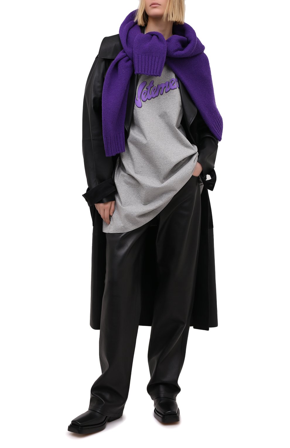 Хлопковая футболка VETEMENTS, арт. UE51TR760G 1614/W, фото 2