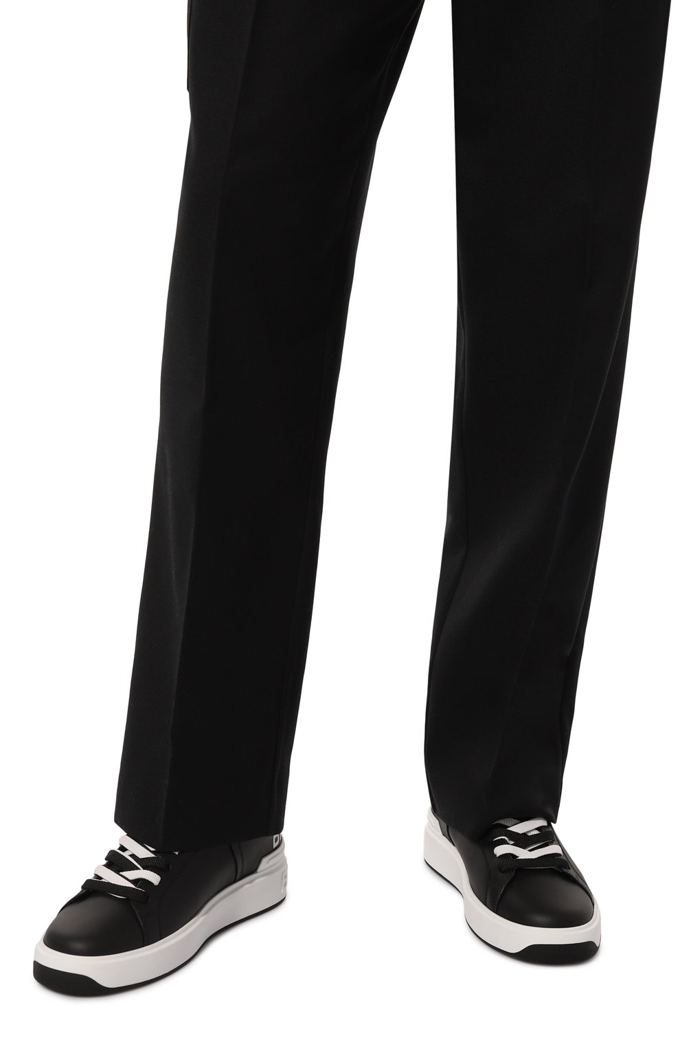 Кожаные кеды b-court BALMAIN, арт. BM0VI288LBRT, фото 3