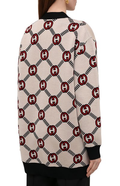 Шерстяной кардиган GUCCI, арт. 678308/XKB7T, фото 4