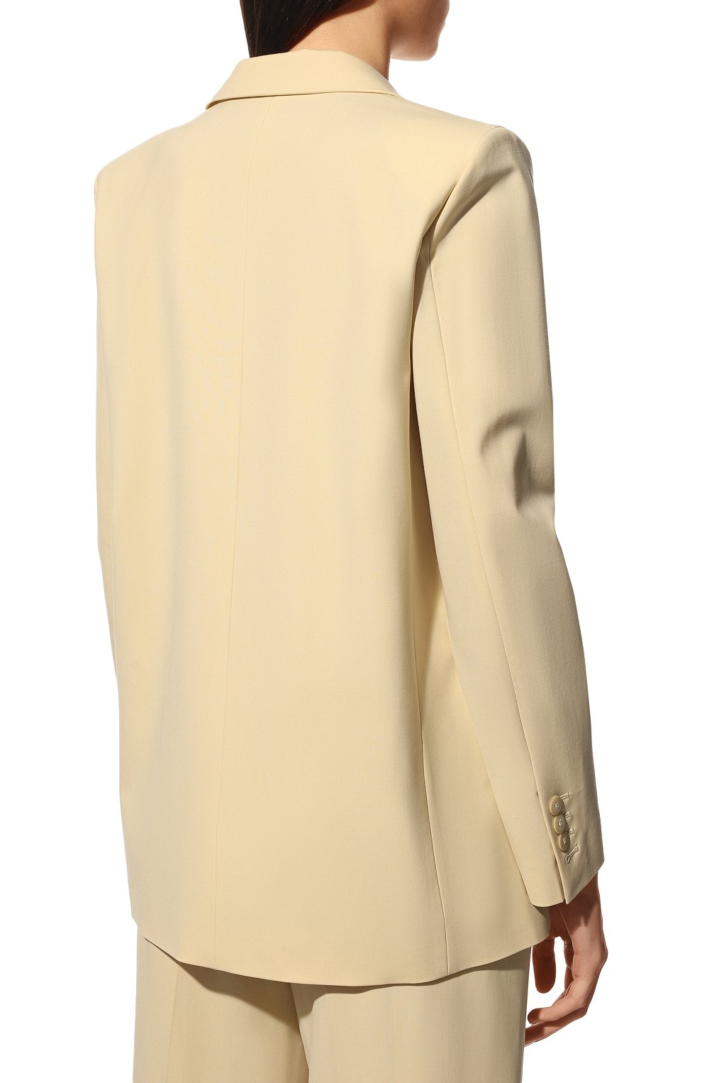 Шерстяной жакет THEORY цвета по цене 56300 руб., арт. M0101109, фото 4 Шерстяной жакет THEORY, арт. M0101109, фото 4