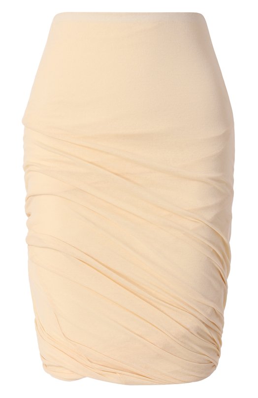 Хлопковая юбка Jil Sander J02MA0274/J20249 Кремовый J02MA0274/J20249