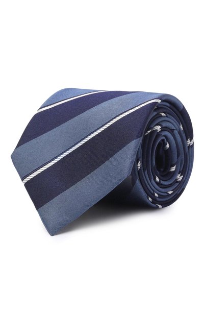 Мужской шелковый галстук CANALI, арт. 18/HJ04578