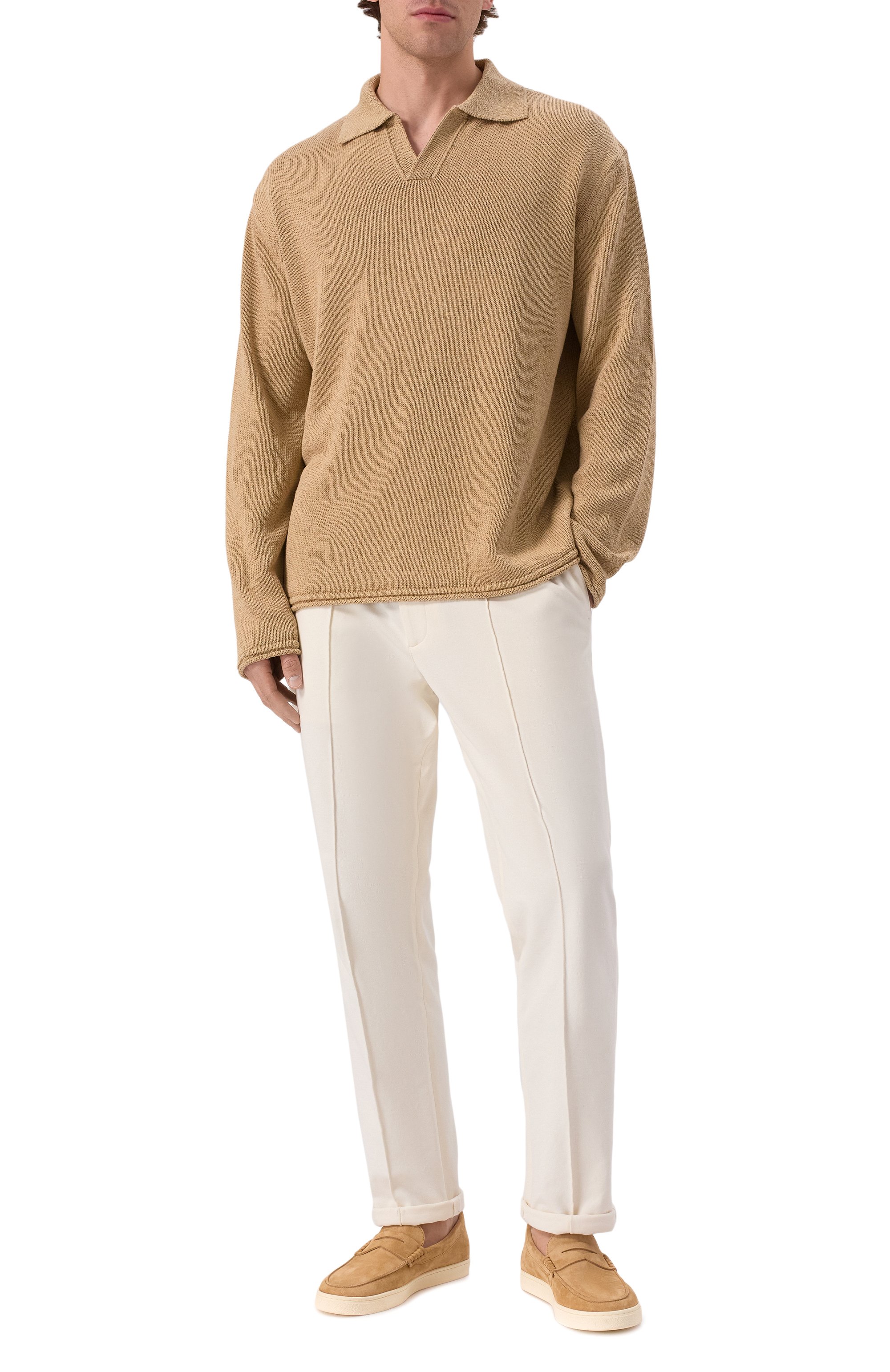 Поло из шелка и льна MVST, арт. A015/7660, фото 2