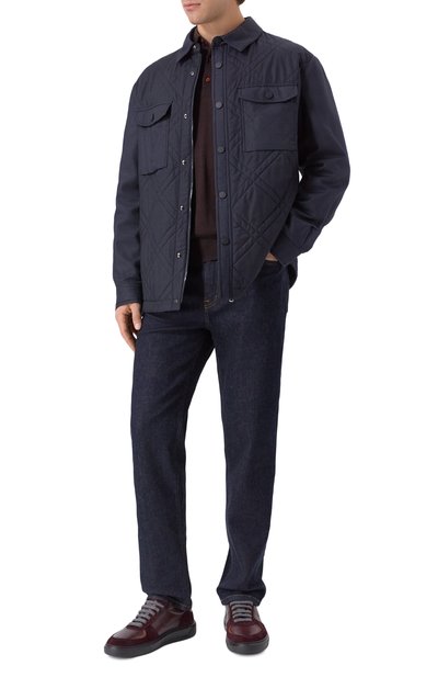 Кожаные кеды W.GIBBS, арт. 2259058/VIT. DEC0 W00LEN, фото 2