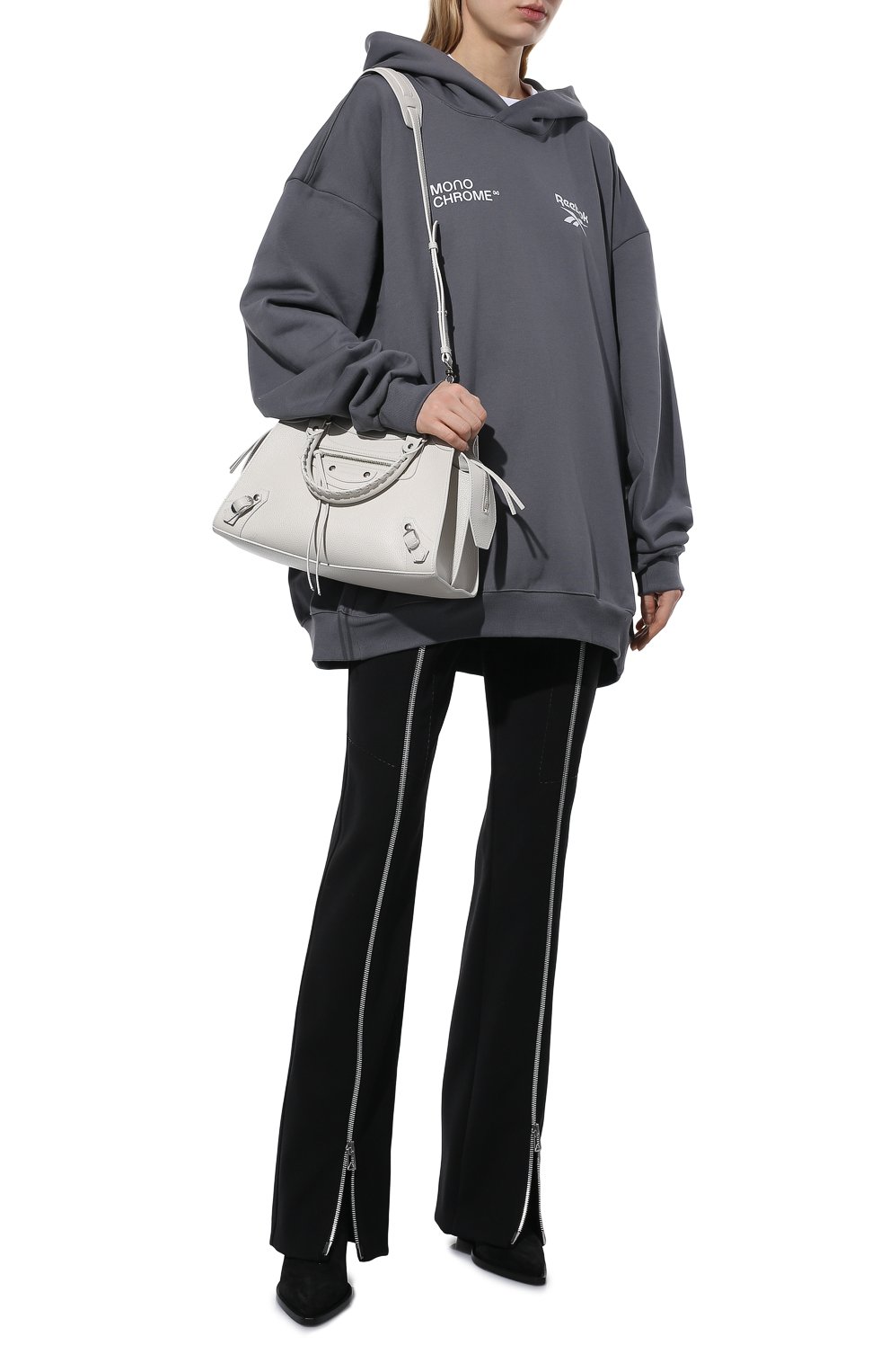 Хлопковое худи reebok x monochrome REEBOK, арт. HE0785, фото 2