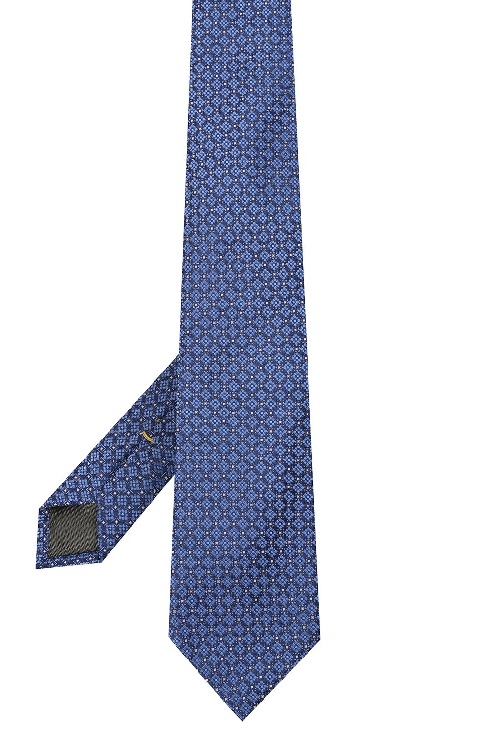 Шелковый галстук CANALI темно-синего цвета по цене 12700 руб., арт. 18/HJ03130, фото 2 Шелковый галстук CANALI, арт. 18/HJ03130, фото 2