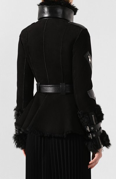 Дубленка с поясом ALEXANDER MCQUEEN, арт. 585961/Q5AB4, фото 4