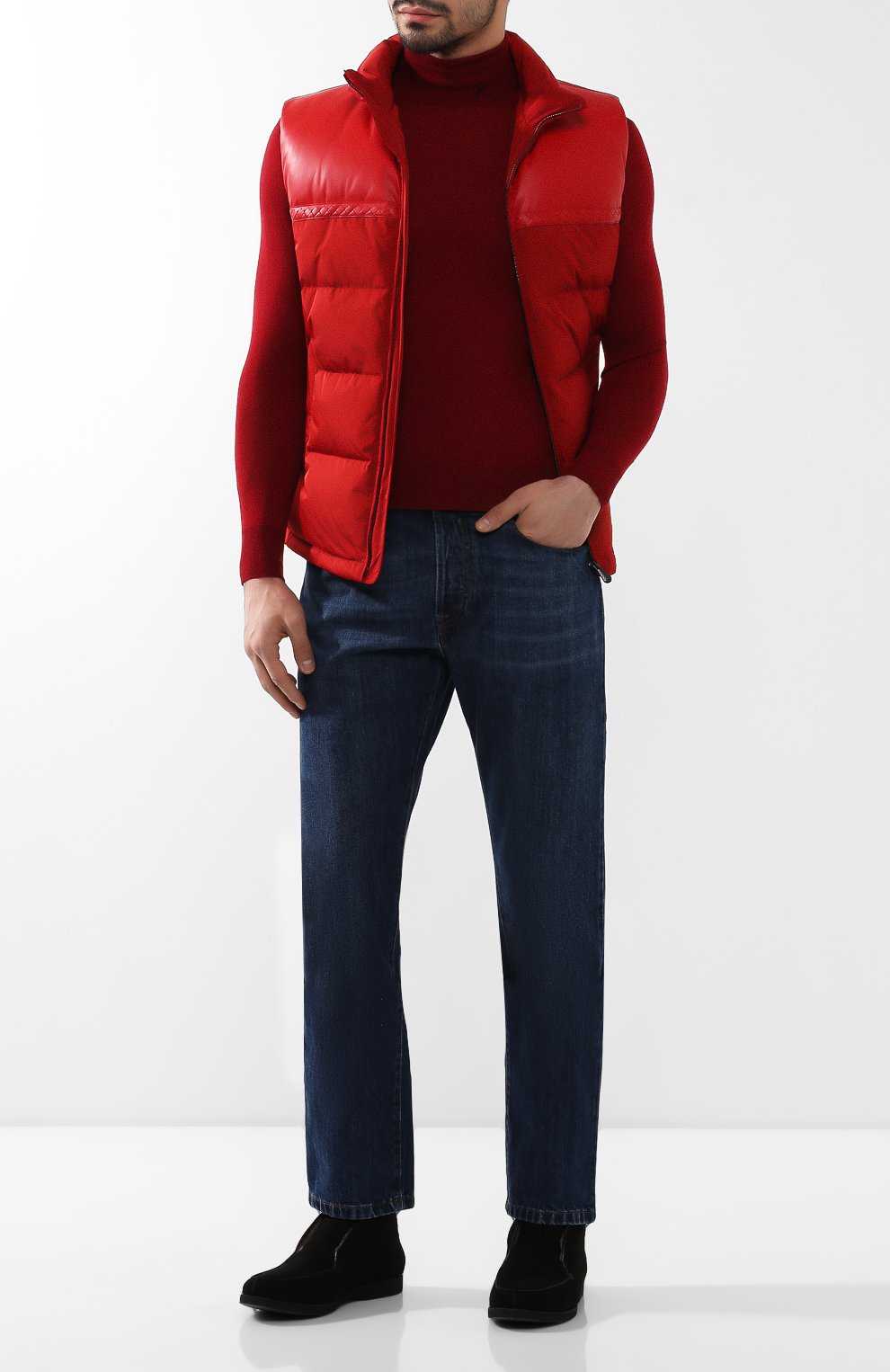 Замшевые ботинки KITON черного цвета по цене 125500 руб., арт. USSFLYN00104, фото 2 Замшевые ботинки KITON, арт. USSFLYN00104, фото 2