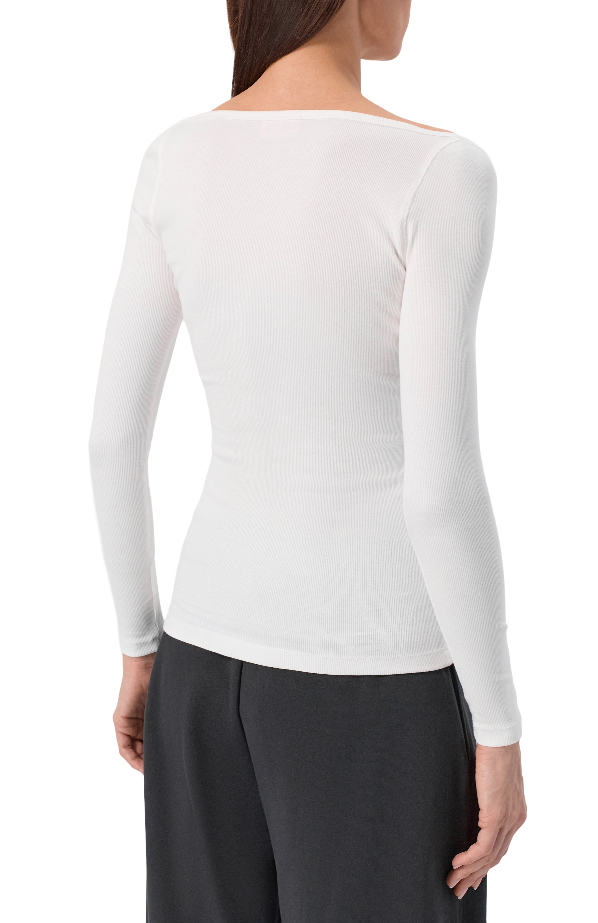 Хлопковый лонгслив DIESEL, арт. A19909/0JMBA, фото 4